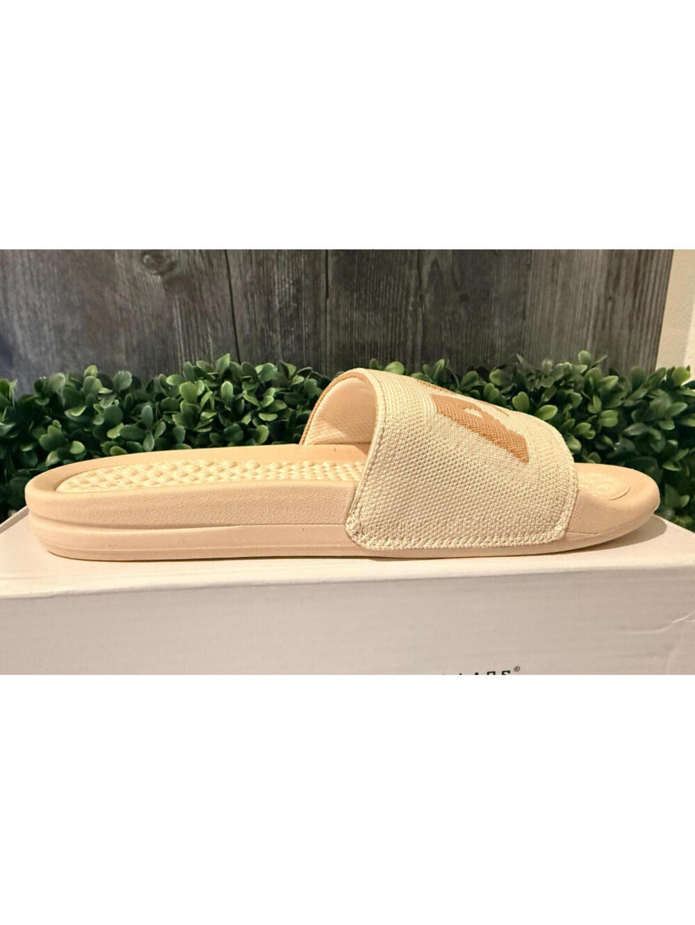 APL Women's BL Techloom Warm Silk Caramel Slides EU 37 US 7